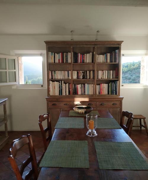 Salle à manger bibliothèque